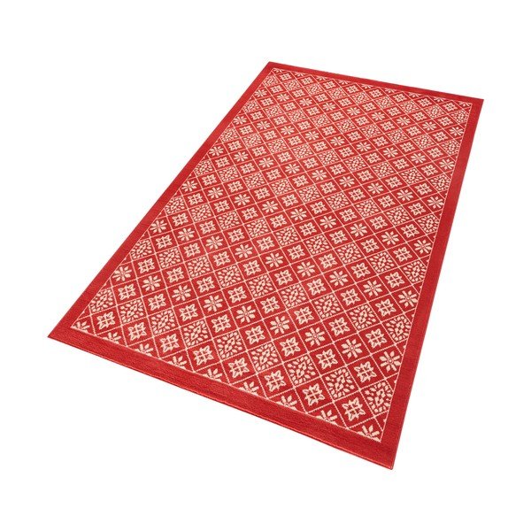 Tappeto rosso Gloria Piastrella, 160 x 230 cm - Hanse Home-image-3