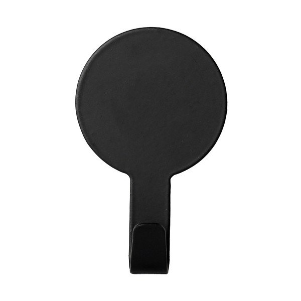 Set di ganci senza foratura color nero opaco in metallo 2 pz Fixeo – douceur d'intérieur-image-1