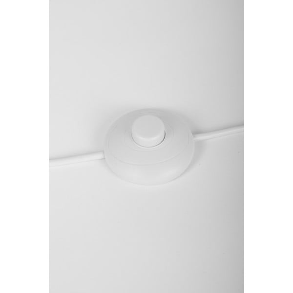 Lampada da terra con gambe in metallo bianco e paralume beige Kiki - Bonami Essentials-image-1