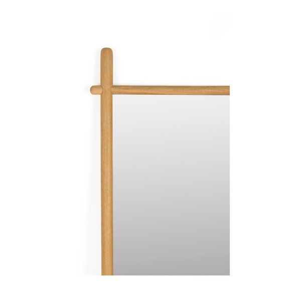 Specchio da terra con telaio in legno massiccio 58x160 cm Solene – White Label-image-2