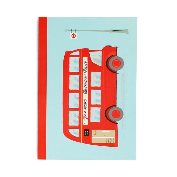 Quaderno 60 pagine formato A5 Routemaster Bus - Rex London