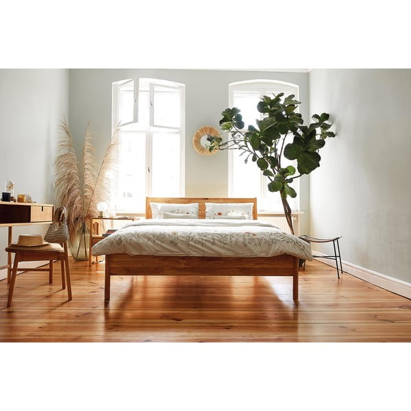 Letto matrimoniale in rovere 180x200 cm Pola - The Beds-image-3