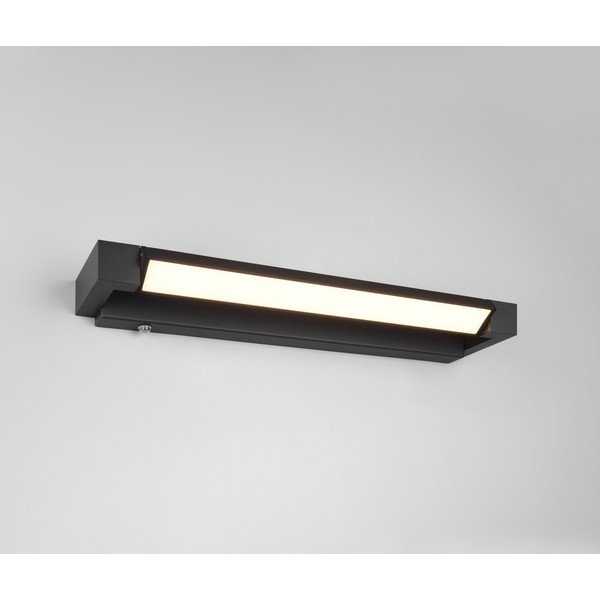 Lampada da parete LED nera opaca con intensità regolabile Fabrizio – Trio-image-1