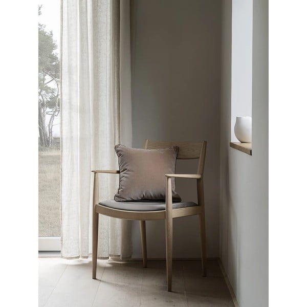 Vaso in grigio chiaro in porcellana (altezza totale 14 cm) Nona – Blomus-image-3