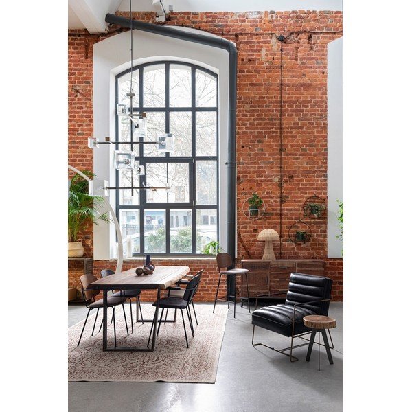 Tavolo da pranzo con piano in acacia 90x180 cm Elmer – Bizzotto-image-2
