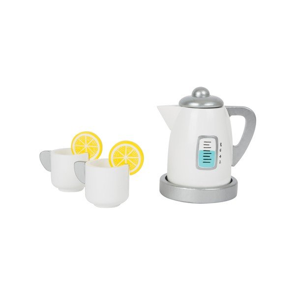 Set di giocattoli da cucina in legno per bambini per la preparazione del tè - Legler