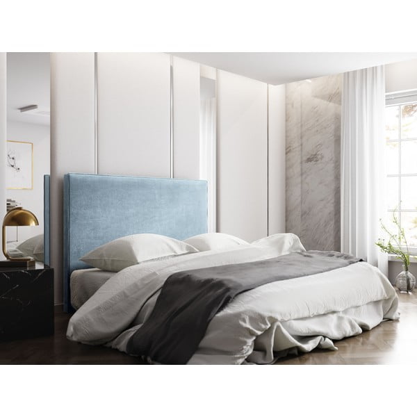 Testiera blu chiaro 160x120 cm Natalia - Milo Casa-image-3