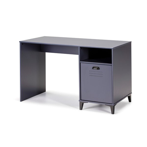Scrivania blu Zack, 120 x 75 cm - Marckeric-image-2