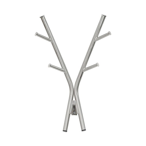 Appendiabiti da parete in argento Deer - Leitmotiv