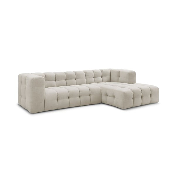 Divano angolare beige Cloud - Bobochic Paris-image-3
