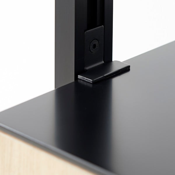 Libreria nera in rovere 94x210 cm Edge by Hammel - Hammel Furniture-image-2