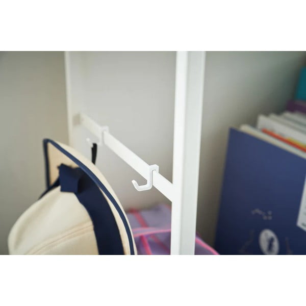 Scaffale in metallo bianco con rotelle 42x60 cm Tower - YAMAZAKI-image-3