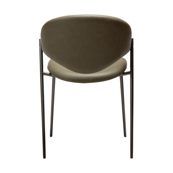 Sedia da pranzo color kaki in similpelle Zone – DAN-FORM Denmark-image-4