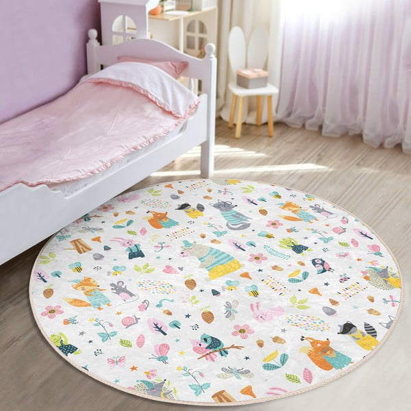Tappeto per bambini ø 120 cm Comfort - Mila Home-image-3