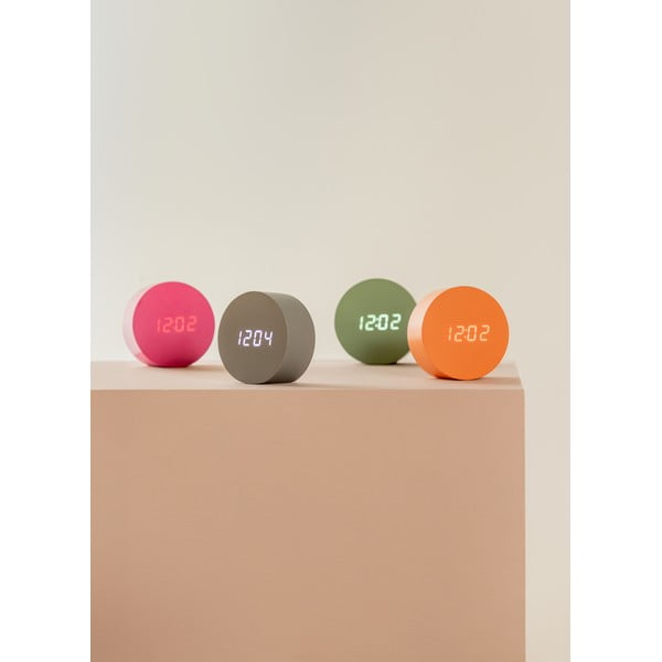 Sveglia digitale ø 9 cm Spry Round - Karlsson-image-2