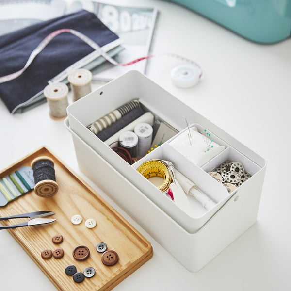 Scatola per il materiale da cucito Tower - YAMAZAKI-image-1