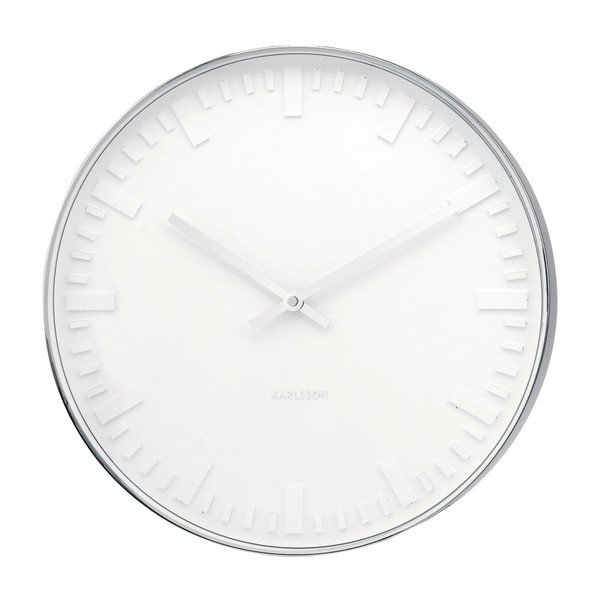 Hodiny Present Time Mr. White Steel