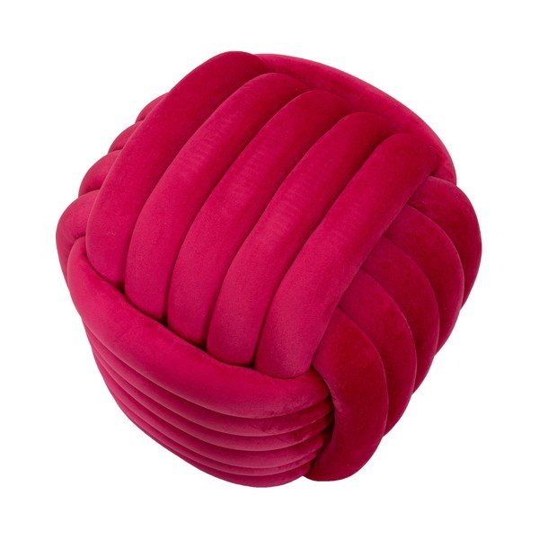 Poggiapiedi in velluto rosa Softy - Mauro Ferretti-image-3