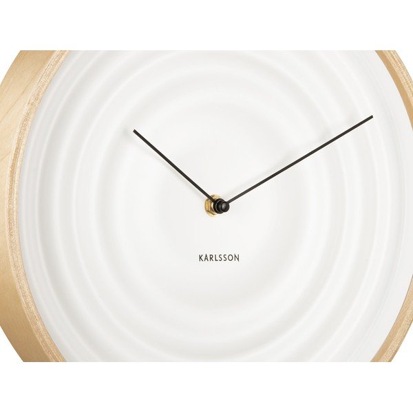 Orologio da parete bianco Ribble, ø 31 cm - Karlsson-image-4