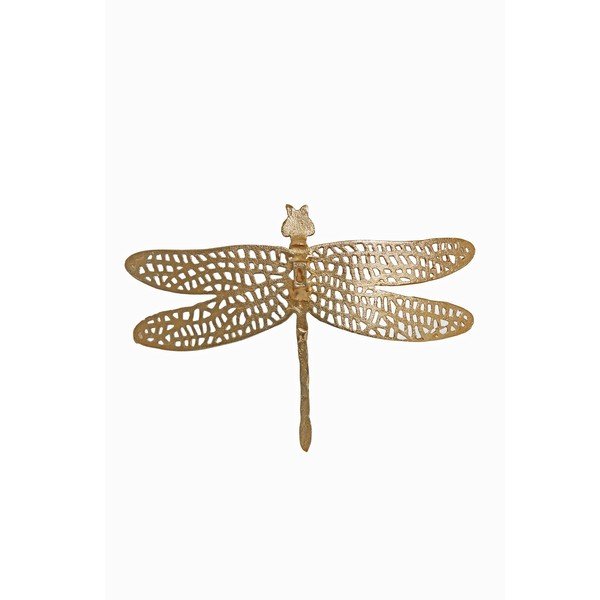 Decorazione murale in metallo 36x24 cm Dragonfly - Light & Living-image-1