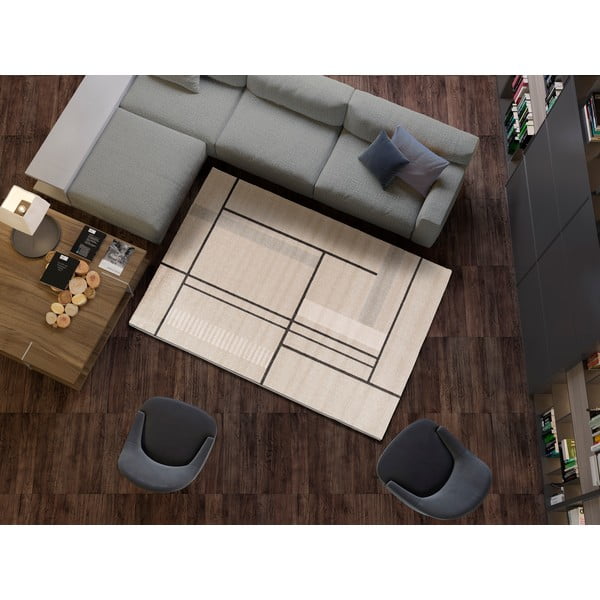 Tappeto beige 80x150 cm Domus - Universal-image-2