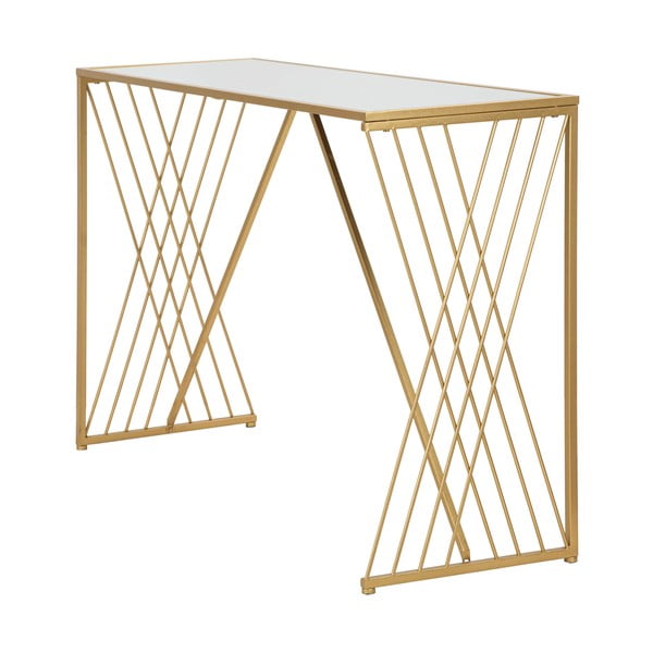 Consolle color oro 40x120 cm Easy - Mauro Ferretti-image-1