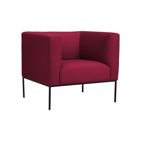 Červené křeslo Windsor & Co Sofas Neptune-image-1