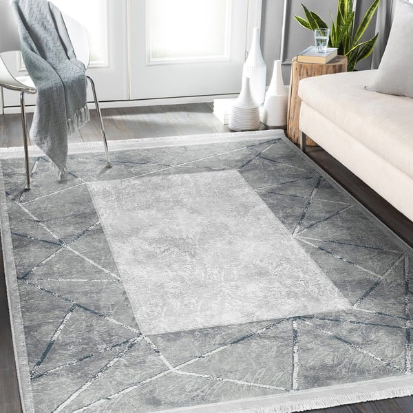 Tappeto grigio 160x230 cm - Mila Home-image-2