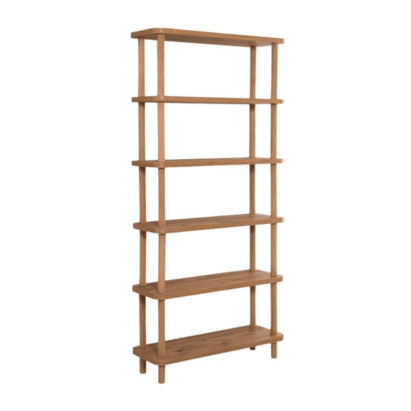 Libreria in pino decorato in colore naturale 80x168,5 cm Step - Kalune Design