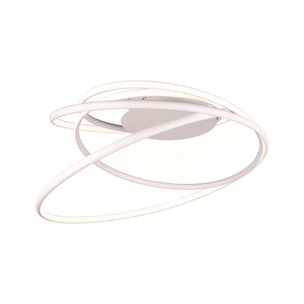 Plafoniera a LED bianca con paralume in metallo Nala - Trio Select-image-1