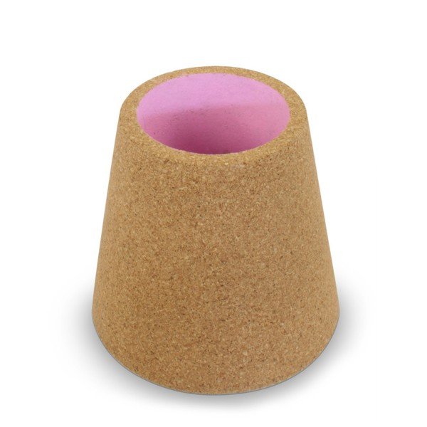 Růžový korkový stojánek J-Me Cone-image-2