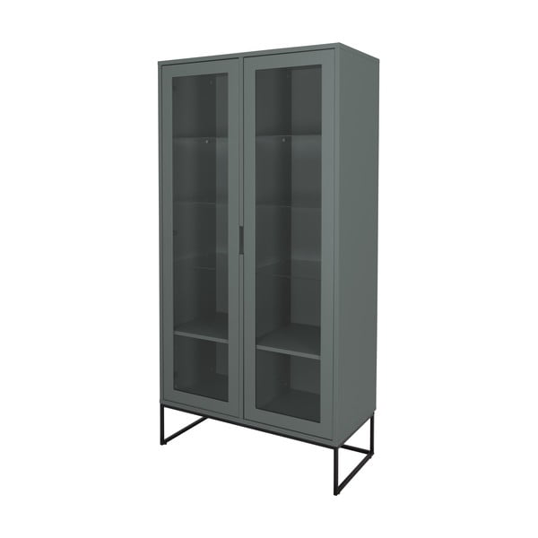 Vetrina grigio-verde 90x178 cm Lipp - Tenzo-image-3