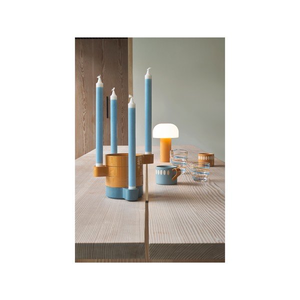 Lampada da tavolo a LED bianco/arancio (altezza 22,5 cm) Styles - Villa Collection-image-3