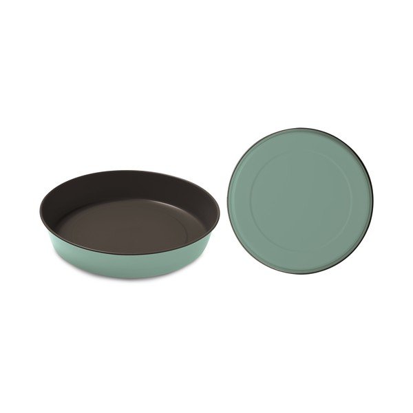 Tortiera Bon Ton rotonda in acciaio verde, ø 28 cm - Guardini-image-2