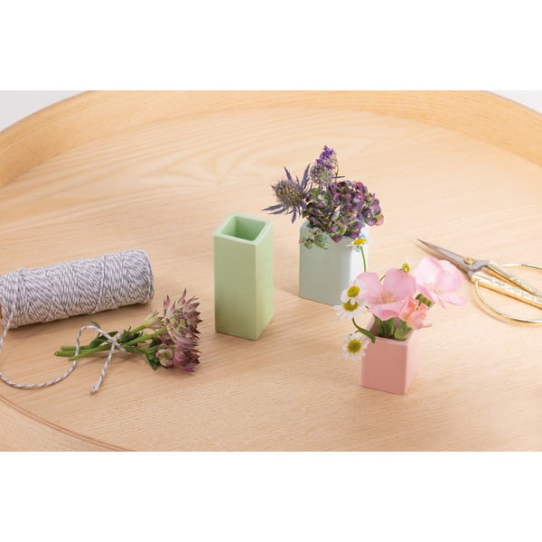 Set di 5 piccoli vasi in porcellana Mini - Remember-image-1