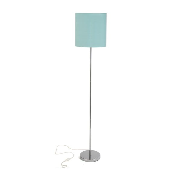 Lampada da terra Aquamarina color turchese chiaro, altezza 148 cm Teo - Versa