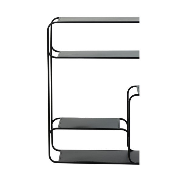 Scaffale in metallo nero Winston - Light & Living-image-2