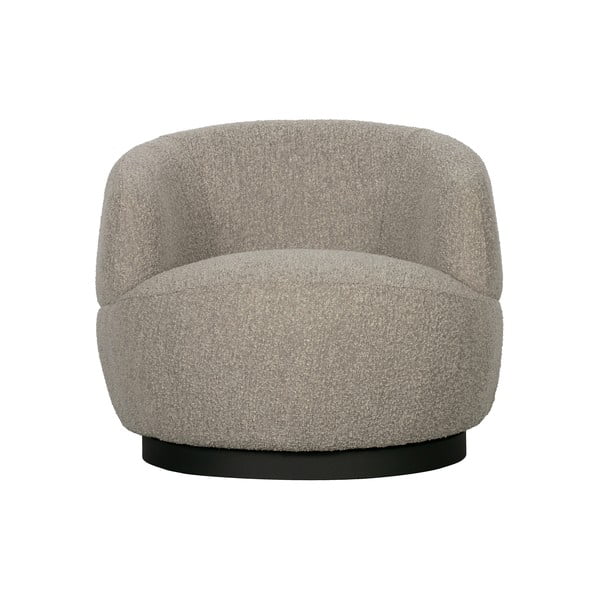 Poltrona grigio chiaro Wolly - BePureHome