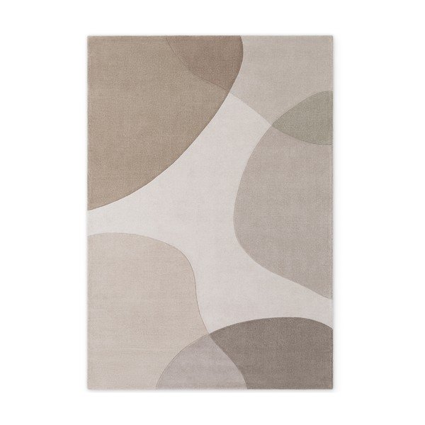 Tappeto beige in lana tessuto a mano 160x230 cm Hackney Clarissa – Ted Baker