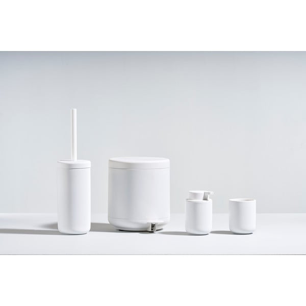 Tazza in gres bianco per spazzolini da denti Ume - Zone-image-4