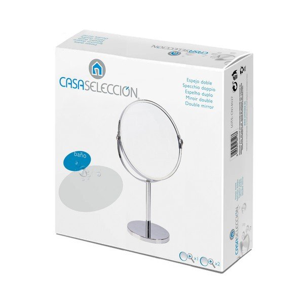 Specchio per make-up con ingrandimento (2x) ø 12,5 cm – Casa Selección-image-1
