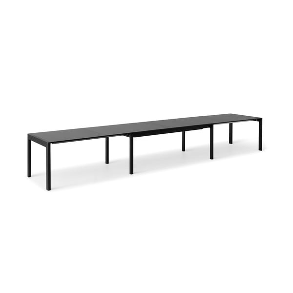 Tavolo da pranzo pieghevole con piano nero 96x220 cm Join by Hammel - Hammel Furniture