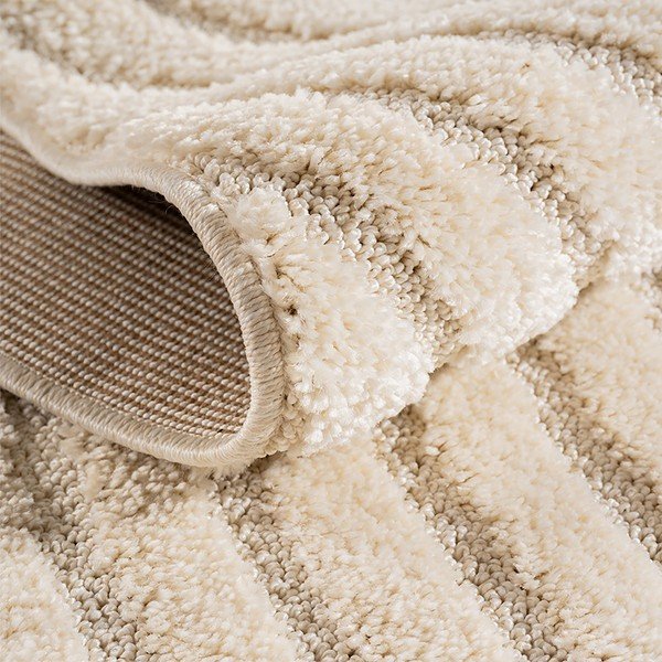 Tappeto color crema in misto iuta 80x150 cm Art 1122 – Ayyildiz Carpets-image-2