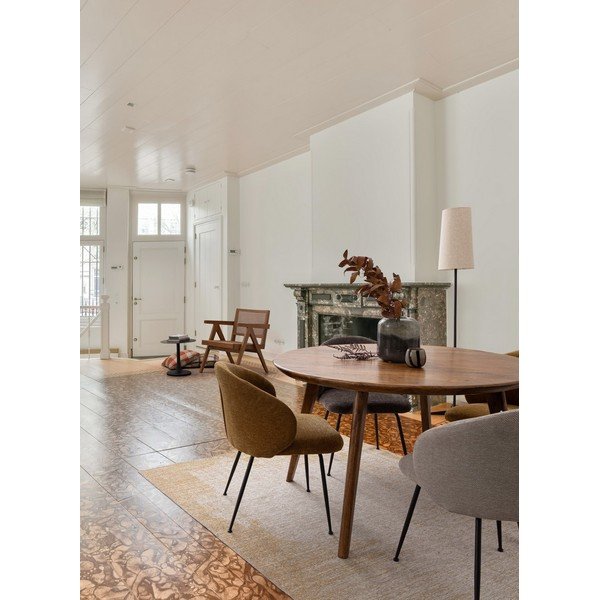 Tavolo da pranzo rotondo in mango massiccio ø 120 cm Sylvester – Bizzotto-image-2