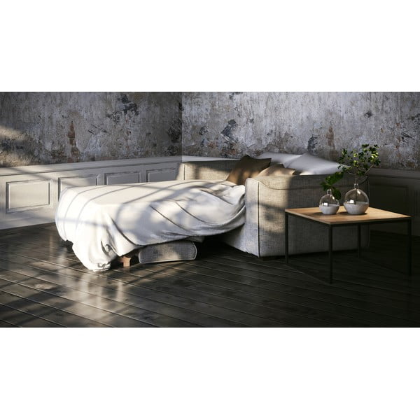 Divano letto beige Mesonica, angolo destro, 288 cm Munro - MESONICA-image-4