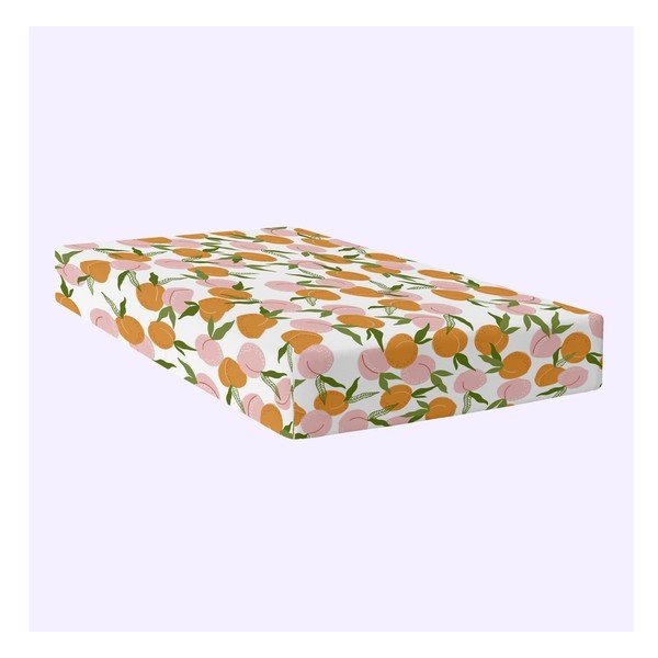 Telo di tensione rosa-arancio 200x200 cm Peach fruits - Aware-image-1