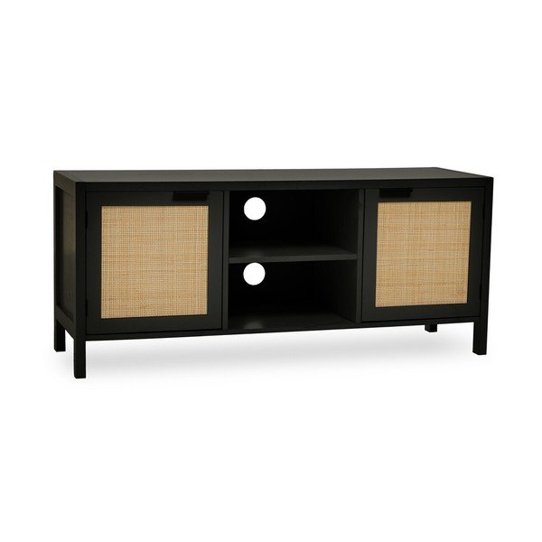 Mobile TV nero 120x52x38 cm Sherman – Premier Housewares