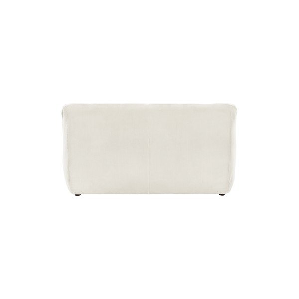 Divano color crema con rivestimento in velluto a coste 145 cm Kelso – Jotex-image-4