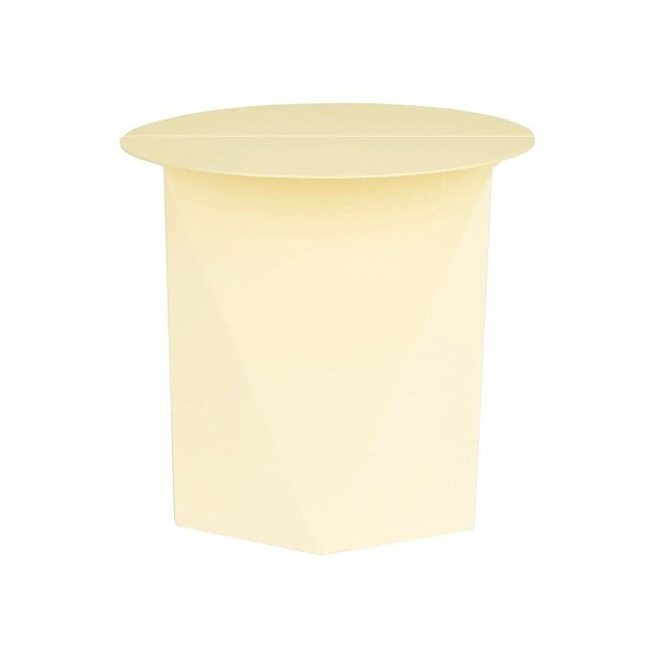 Tavolino rotondo in metallo 45x46 cm Foldy – Zuiver-image-3