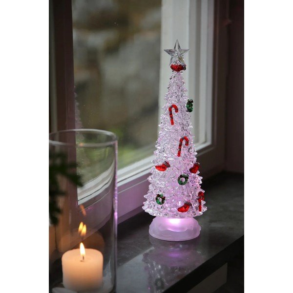 Decorazione luminosa natalizia bianca ø 12 cm Bro - Markslöjd-image-2